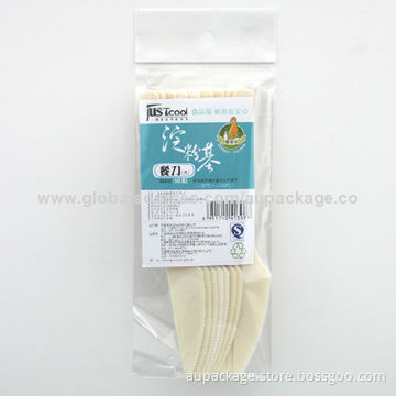 Hot Sell Environmental Cutlery, starch-based knife OEM Orders Welcomed